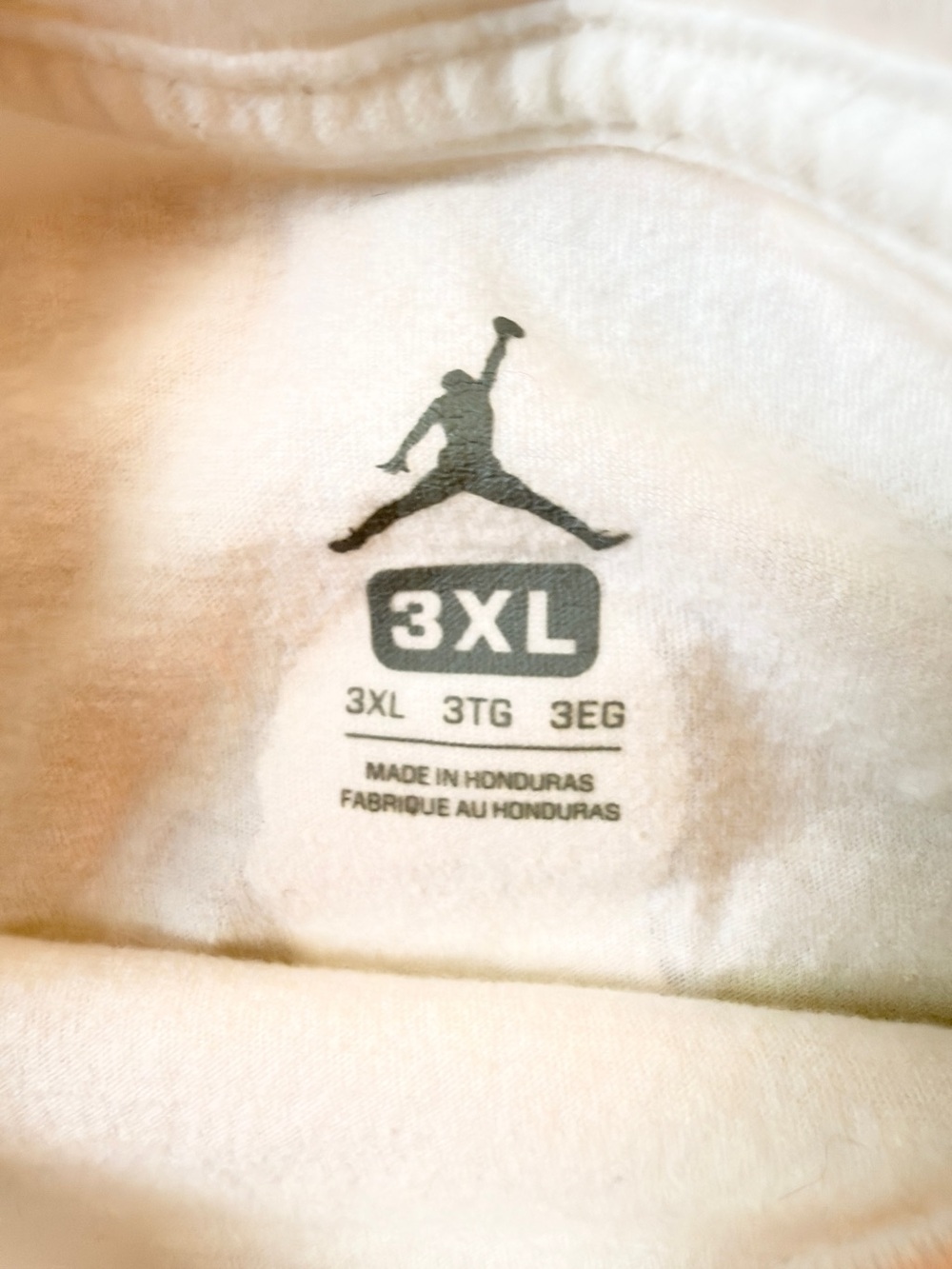 Vintage Nike Air Jordan Michael Jordan Graphic T Shirt Mens 3XL White - Picture 5 of 5